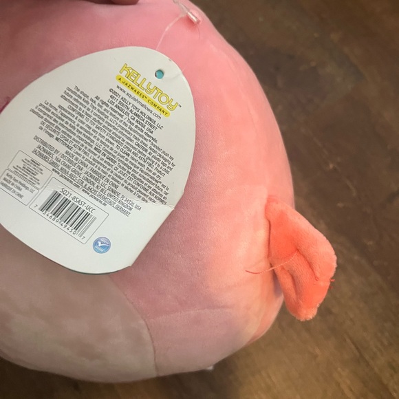 Squishmallow Sealife 8 Inch Eric the Blob Fish Pink Plushie Stuffed Animal Toy - Picture 5 of 6